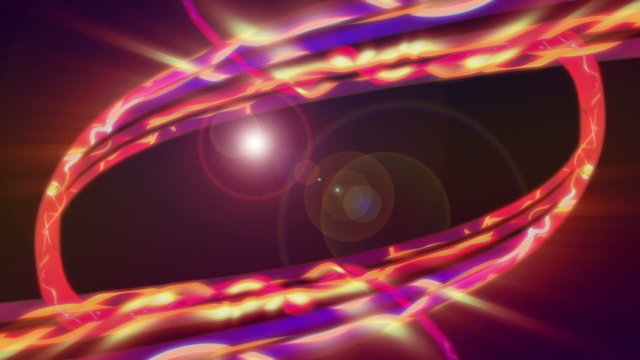 Abstract lines moving, seamless loop
