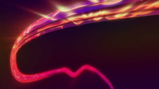 Abstract lines moving, seamless loop
