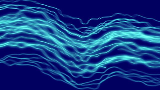 Abstract lines moving, seamless loop

