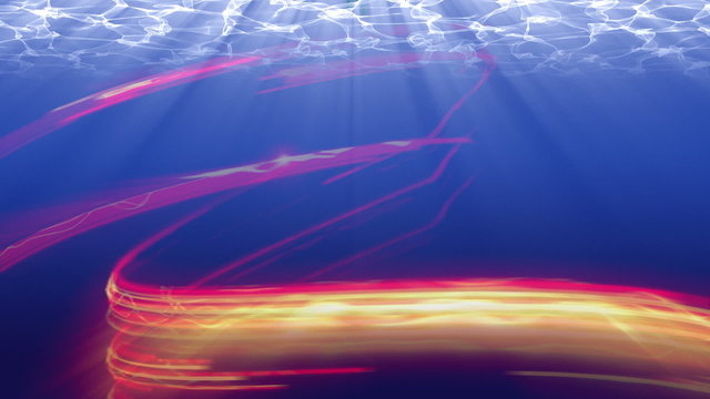 Abstract lines moving, seamless loop
