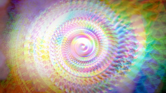 Abstract spinning background