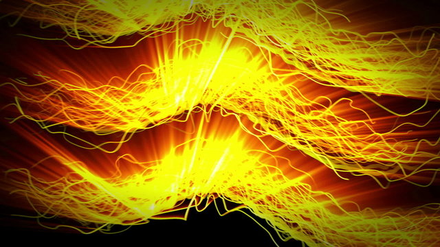 Abstract lines moving, seamless loop
