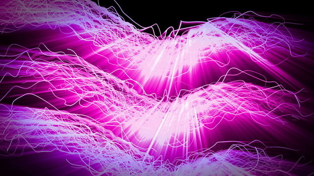 Abstract lines moving, seamless loop
