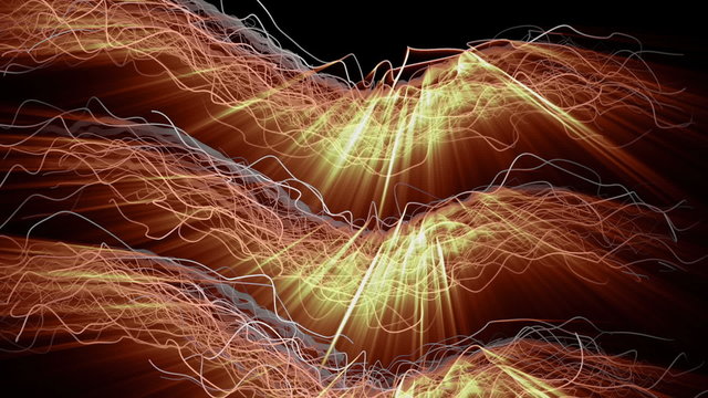 Abstract lines moving, seamless loop
