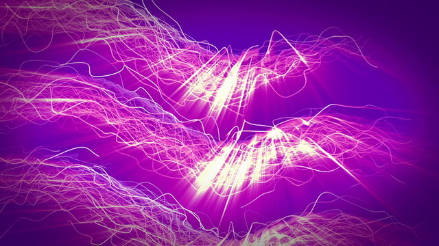 Abstract lines moving, seamless loop
