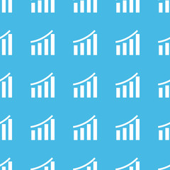 Financial graphic straight pattern