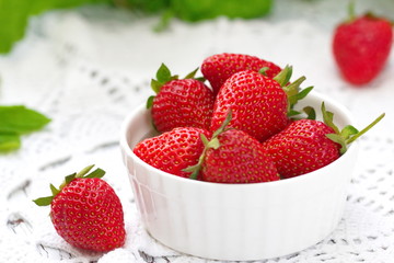 Fresh strawberries