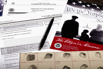 USA Citizenship Application Documents