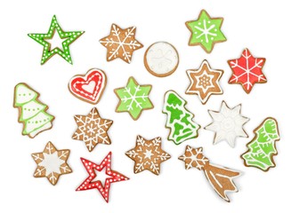 Gingerbread, background, star.