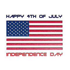 usa independence day illustration