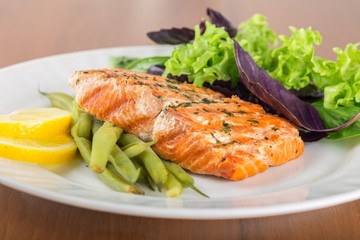 Food, Healthy Eating, Salmon.