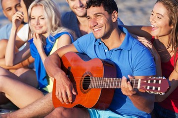 Obraz premium Attractive, beach, beautiful.