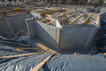 Construction site cellar