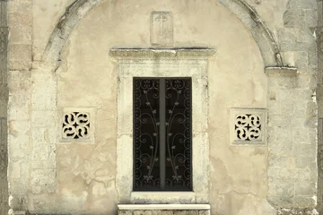 Gordijnen Ancient facade © vali_111