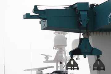 Shipyard for repairs of the yacht