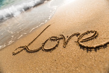 Heart Shape, Beach, Sand.