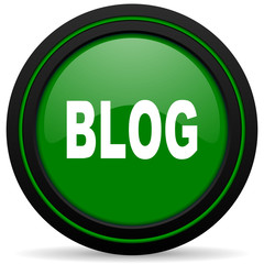 blog green icon