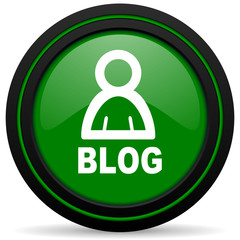 blog green icon