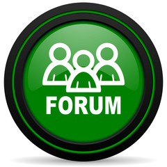 forum green icon