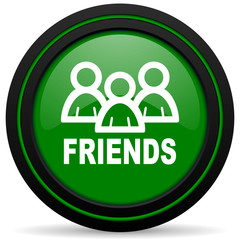 friends green icon