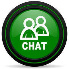 chat green icon