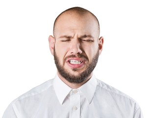 Fototapeta premium Man, sad, sadness.