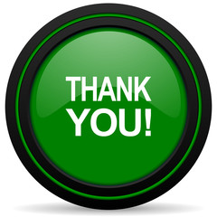 thank you green icon