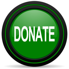 donate green icon