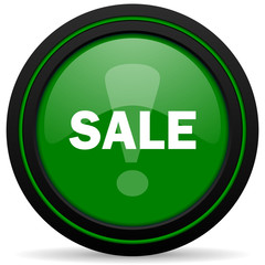 sale green icon