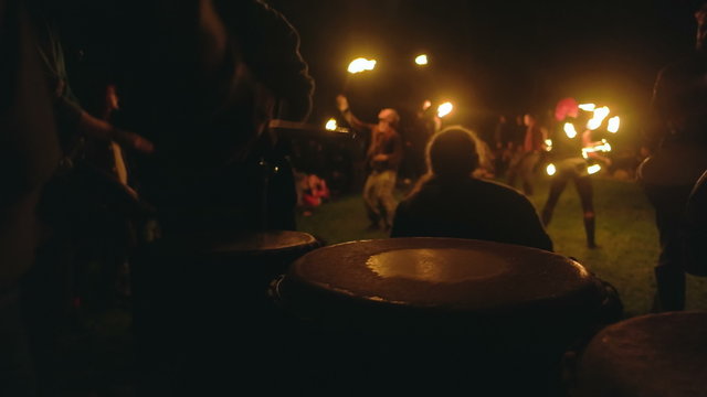 Fire show