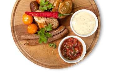 German, food, bratwurst.