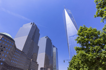 グランドゼロ跡地の超高層近代ビル