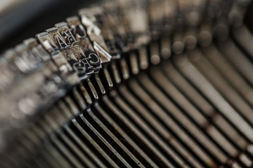 Typewriter, Old, Book.