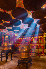 Man Mo Temple in Hong Kong, it is one of the famous temple.