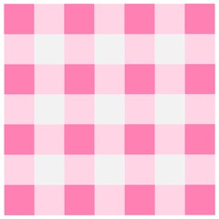 Pink checkered tablecloths pattern