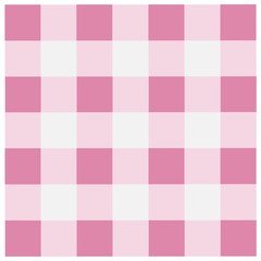 Pink checkered tablecloths pattern