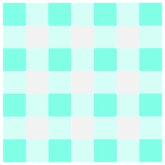 Blue checkered tablecloths pattern