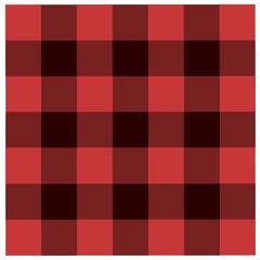 Red Black checkered tablecloths pattern