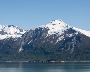 Fototapeta na wymiar Glacier Bay Landscape