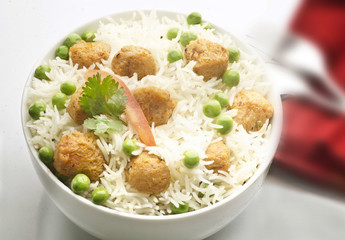 Yummy delicious peas polao