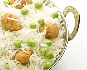 Yummy delicious peas polao