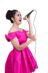 singing