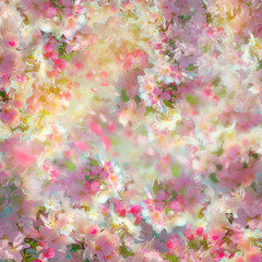 Spring Cherry Blossom Background