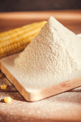 sifted maize flour