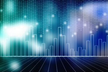 Digital Abstract business background