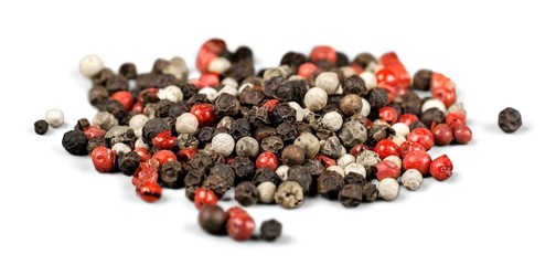 Pepper, Black Peppercorn, Black.