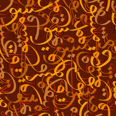 seamless pattern ornament Arabic calligraphy of text Eid Mubarak concept for muslim community festival Eid Al Fitr(Eid Mubarak)