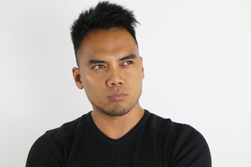 Fototapeta premium young man thinking 