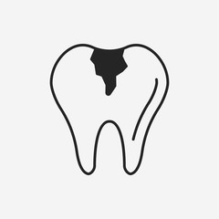 dentist tooth icon