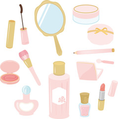 ロマンチックなメイク道具